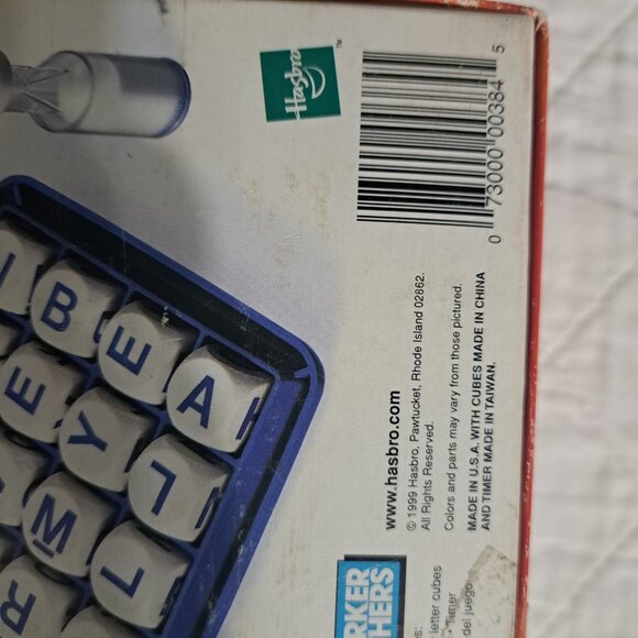 Parker Brothers "Boggle" The 3-Minute Word Search Game for Ages 8+ 1999 - Picture 11 of 11